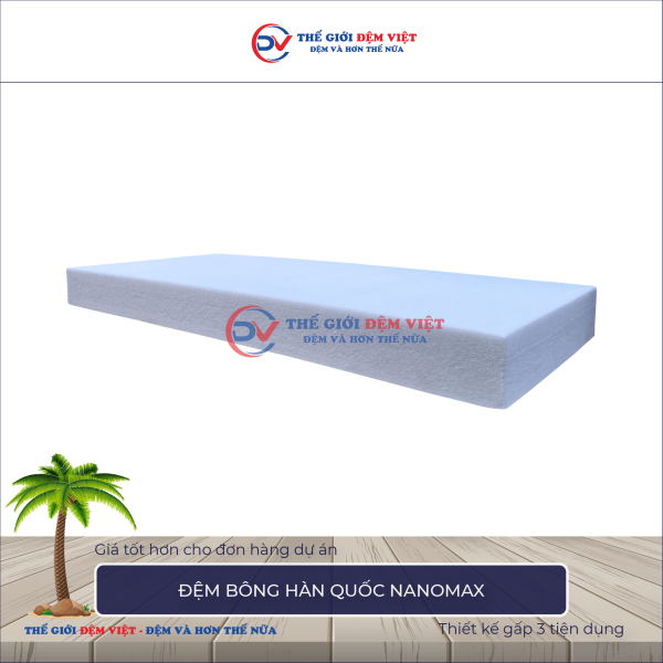 Đệm bông ép Nanomax 5